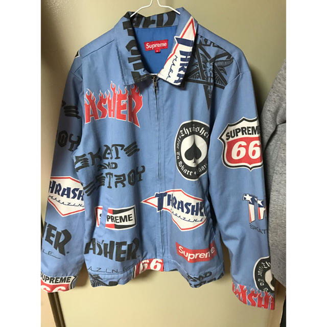 Supreme THRASHER コラボ　ジャケット