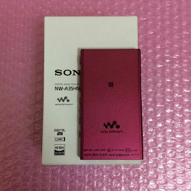 美品 SONY WALKMAN NW-A35HN 16GB ハイレゾ対応