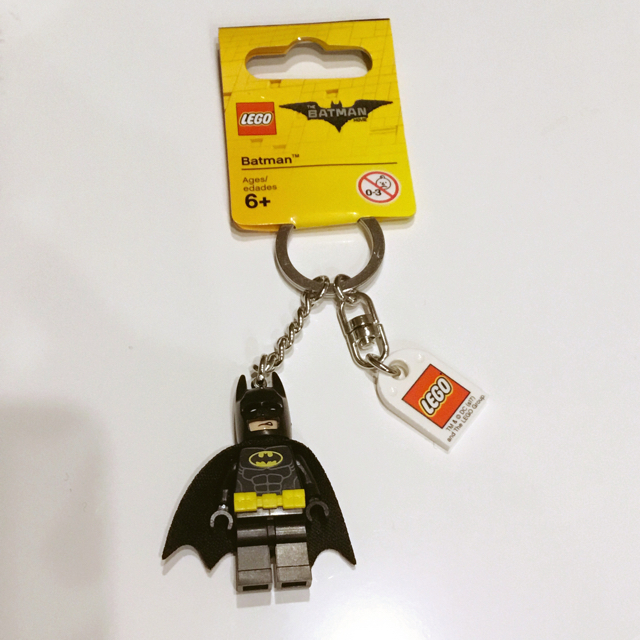 Lego(レゴ)の【新品未使用】LEGOレゴ バットマンキーホルダー BATMAN エンタメ/ホビーのアニメグッズ(キーホルダー)の商品写真