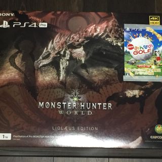 ソニー(SONY)のPlayStation 4 Pro MONSTER HUNTER (家庭用ゲーム機本体)