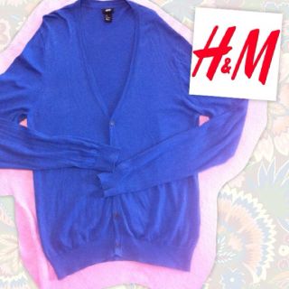 エイチアンドエム(H&M)のユルブカ♡H&Mきれい色ニットカーデ(カーディガン)