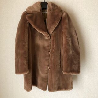 CARVEN アローンエコファーコート????定価約27万円FAKE sister