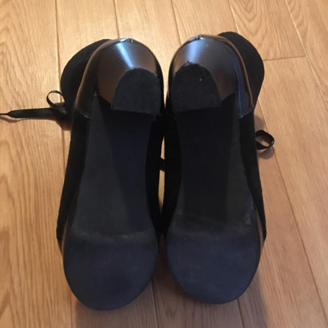 22センチ  黒ブーツ レディースの靴/シューズ(ブーツ)の商品写真