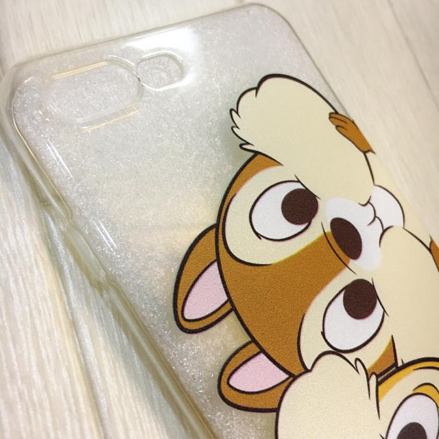 Iphone7 8プラス チップ デール クリア ケース Disney の通販 By Noropochan S Shop ラクマ