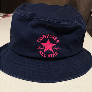 コンバース(CONVERSE)のバケットハット 帽子 コンバース converse お値下げ致しました。(ハット)