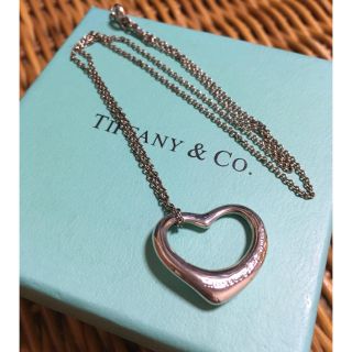 ティファニー(Tiffany & Co.)のTIFFANY&CO オープンハート ネックレス  ティファニー(ネックレス)