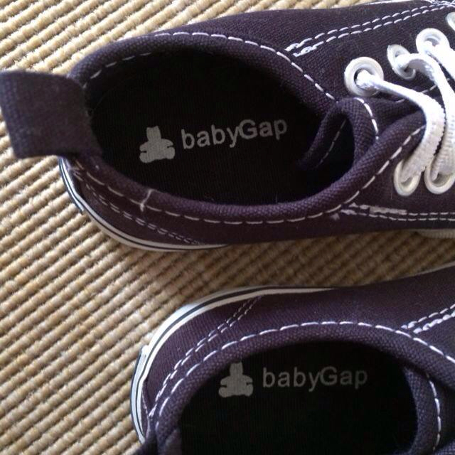babyGAP(ベビーギャップ)のbabyGap♥︎新品スニーカー キッズ/ベビー/マタニティのベビー靴/シューズ(~14cm)(その他)の商品写真