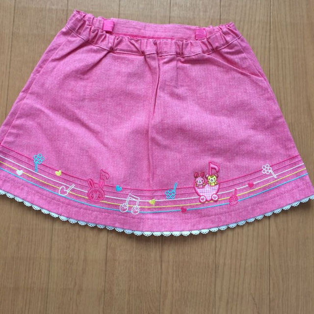 mezzo piano(メゾピアノ)のくろうさ様専用　メゾピアノ スカート 100㎝ キッズ/ベビー/マタニティのキッズ服女の子用(90cm~)(スカート)の商品写真