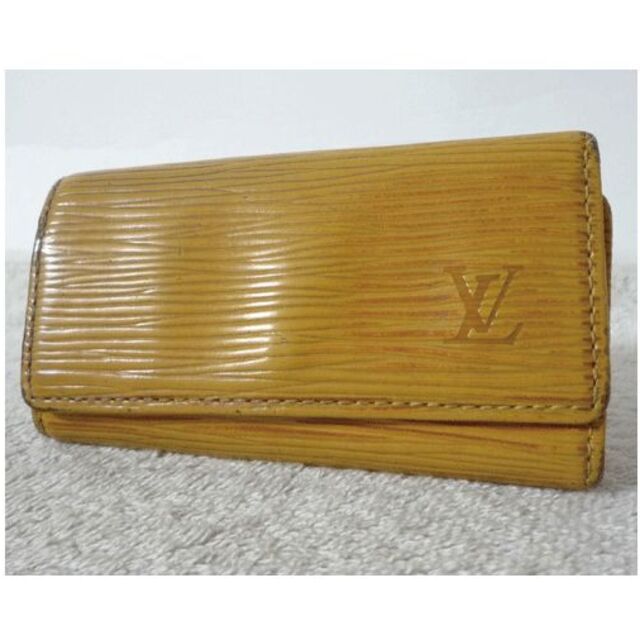Louis Vuitton エピ キーケース 黄　ルイヴィトン　カードケース LOUIS VUITTON - LOUIS VUITTON ルイ・ヴィトン エピ 黄色