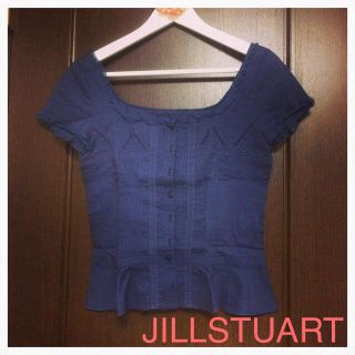 ジルスチュアート(JILLSTUART)のジル フリルトップス(カットソー(半袖/袖なし))