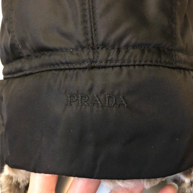 PRADA(プラダ)のPRADA フライトキャップ レディースの帽子(キャップ)の商品写真