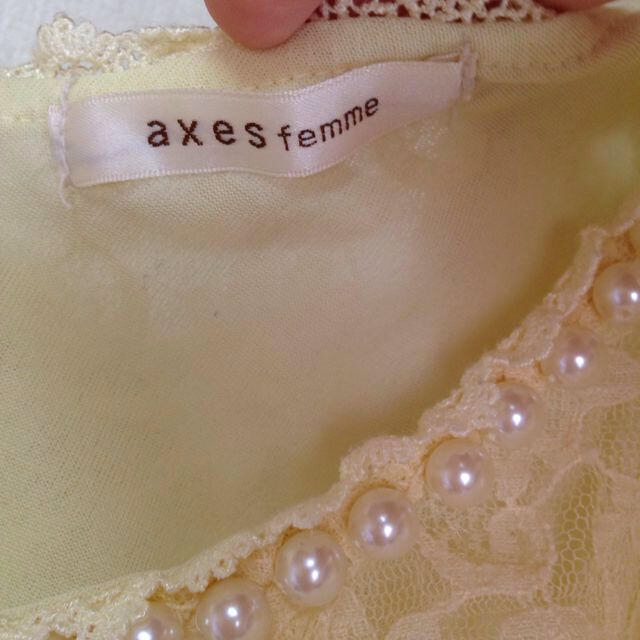 axes femme(アクシーズファム)のアクシーズファム  カットソー レディースのトップス(カットソー(半袖/袖なし))の商品写真