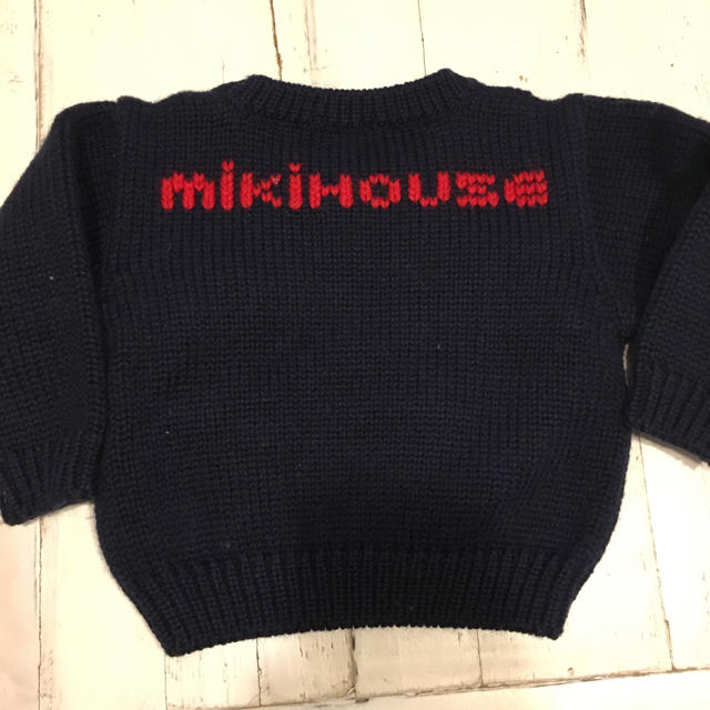 mikihouse(ミキハウス)のミキハウス♡ニット キッズ/ベビー/マタニティのベビー服(~85cm)(ニット/セーター)の商品写真