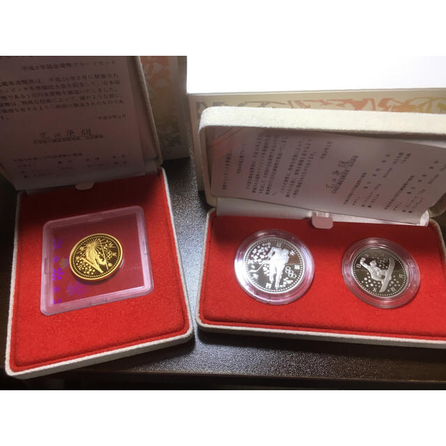 安い 長野オリンピック冬季競技大会 記念硬貨 白銅貨 銀貨 金貨