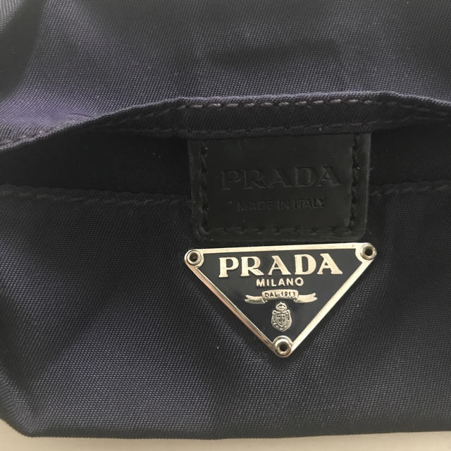 PRADA(プラダ)のプラダ PRADA ティッシュカバー 紺 レディースのファッション小物(その他)の商品写真