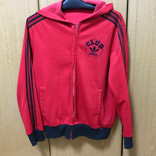 club adidas フードジャージ