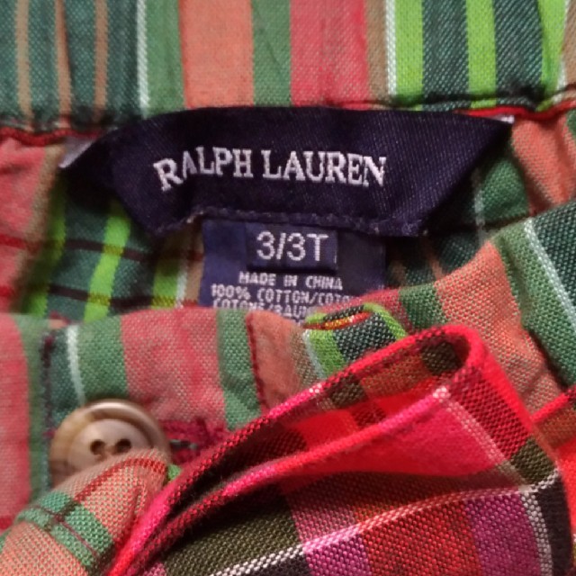 Ralph Lauren(ラルフローレン)の３歳用　ショートパンツ キッズ/ベビー/マタニティのキッズ服女の子用(90cm~)(パンツ/スパッツ)の商品写真