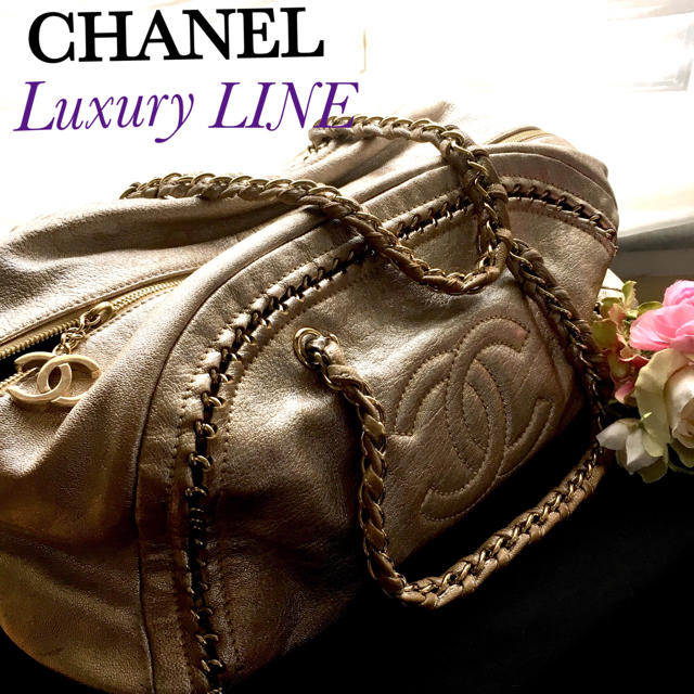 クリスマスツリー特価! CHANEL - シャネル ラグジュアリーライン チェーンショルダーバック バック ココマーク ショルダーバッグ