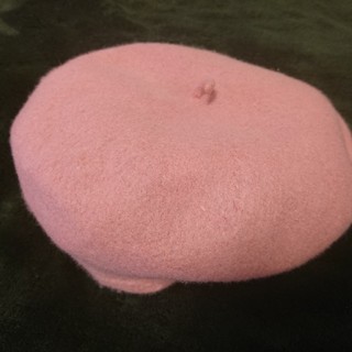 カシラ(CA4LA)のベレー帽 ピンク(ハンチング/ベレー帽)