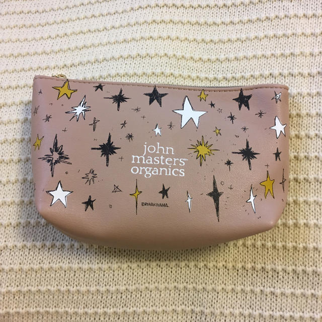 John Masters Organics(ジョンマスターオーガニック)の新品！非売品・ジョンマスター ポーチ レディースのファッション小物(ポーチ)の商品写真