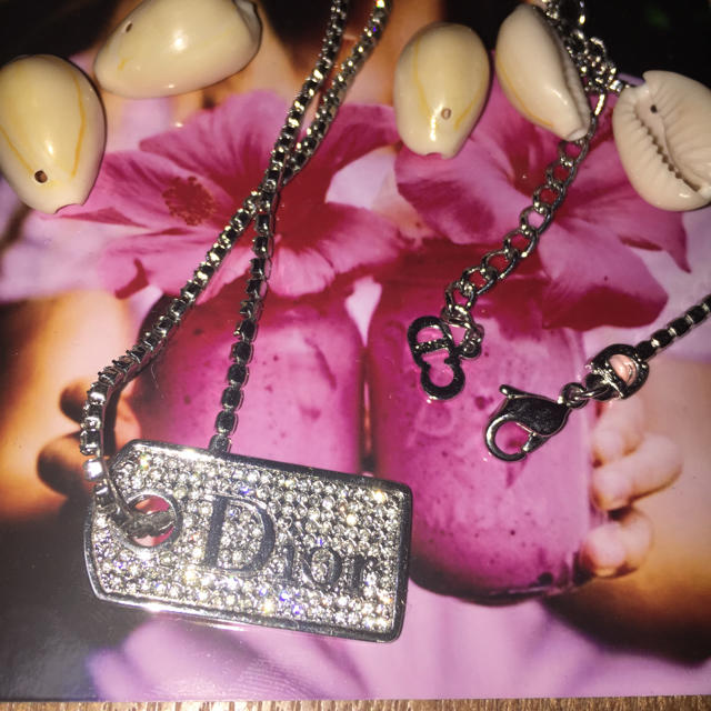 Dior(ディオール)のCD クリスチャンディオールDIOR ネックレス タグ レディースのアクセサリー(ネックレス)の商品写真