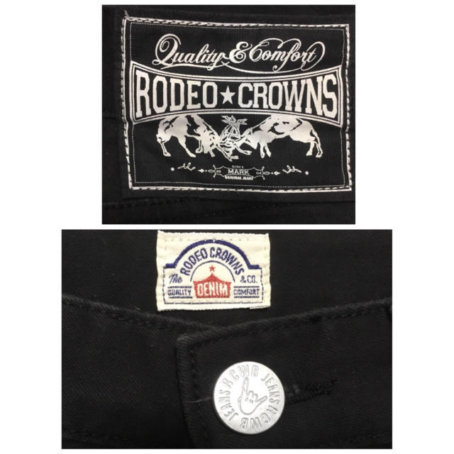 RODEO CROWNS(ロデオクラウンズ)の✩︎Rodeo crowns✩︎【あと1日最終値下げ】黒 スキニーパンツ レディースのパンツ(スキニーパンツ)の商品写真