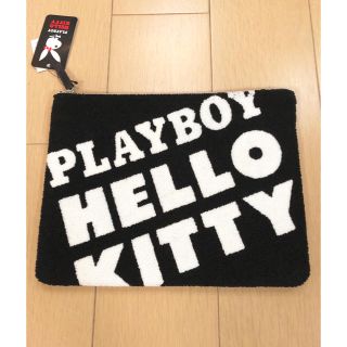 プレイボーイ(PLAYBOY)の【新品未使用】クラッチバッグ  プレイボーイ×サンリオ(クラッチバッグ)