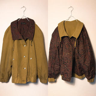 サンタモニカ(Santa Monica)のold vintage Paisley reversible jacket(ブルゾン)
