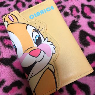 ディズニー(Disney)のディズニーストア購入♡多機種対応スマートフォンカバー♡クラリス＆チップとデール(モバイルケース/カバー)