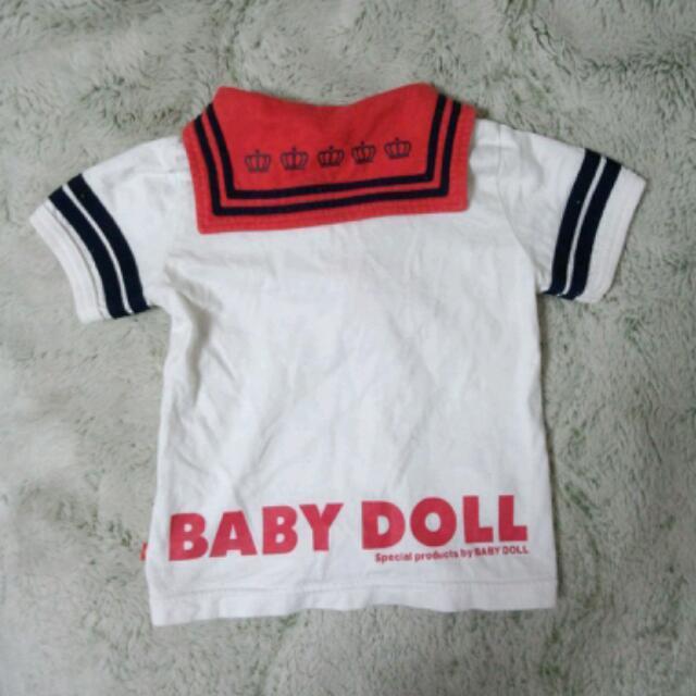 BABYDOLL(ベビードール)のベビードール Tシャツ【80】 キッズ/ベビー/マタニティのキッズ/ベビー/マタニティ その他(その他)の商品写真