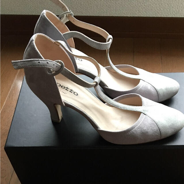 repetto(レペット)のrepetto レペット38 ストラップヒール レディースの靴/シューズ(ハイヒール/パンプス)の商品写真