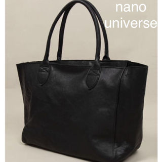 ナノユニバース(nano・universe)のナノユニバース 牛革バッグ 大きめ nanouniverse メンズ レディース(トートバッグ)