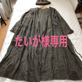 ネストローブ(nest Robe)の【新品】ネストローブリネンカシュクール(ロングワンピース/マキシワンピース)