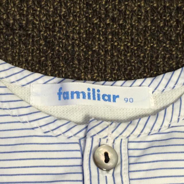 familiar(ファミリア)のサイズ90 / familiar ファミリア ロンT キッズ/ベビー/マタニティのキッズ服女の子用(90cm~)(Tシャツ/カットソー)の商品写真