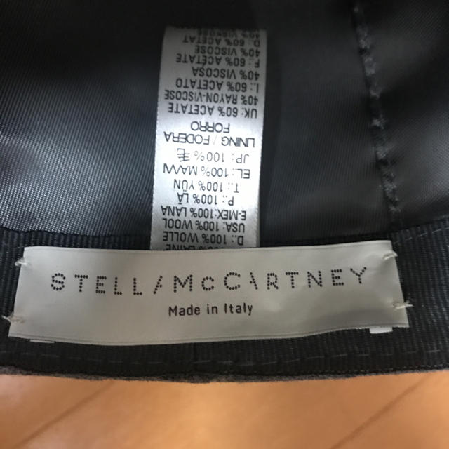 Stella McCartney(ステラマッカートニー)のステラマッカートニー  乗馬キャップ レディースの帽子(キャップ)の商品写真