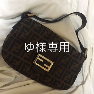 フェンディ(FENDI)の【ゆ様専用】★FENDI★ ズッカ柄　ハンドバッグ（袋付き）(ハンドバッグ)