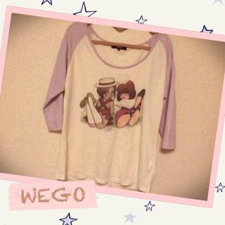 ウィゴー(WEGO)のラグランTシャツ(Tシャツ(長袖/七分))