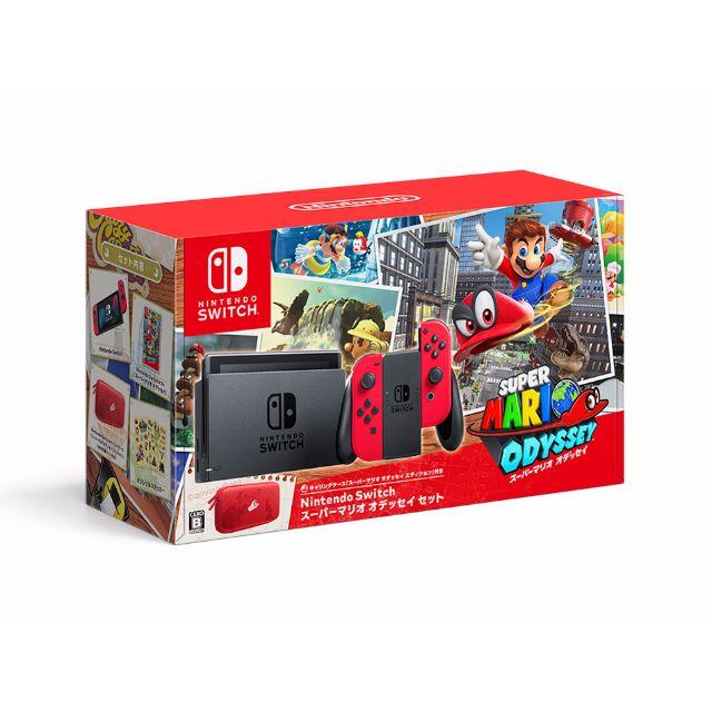 任天堂(ニンテンドウ)の新品未開封 Nintendo Switch スーパーマリオ オデッセイセット エンタメ/ホビーのゲームソフト/ゲーム機本体(家庭用ゲーム機本体)の商品写真