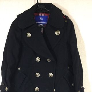 バーバリーブルーレーベル(BURBERRY BLUE LABEL)のBurberryブルーレーベルのコート(ピーコート)