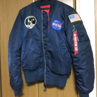 アルファインダストリーズ(ALPHA INDUSTRIES)のNASA alpha industries MA1 JAPAN SPEC(フライトジャケット)