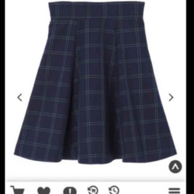 dazzlin(ダズリン)のチェックスカート レディースのスカート(ひざ丈スカート)の商品写真
