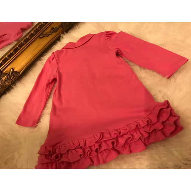 Ralph Lauren(ラルフローレン)のralph lauran baby♡フリルワンピース18M キッズ/ベビー/マタニティのベビー服(~85cm)(ワンピース)の商品写真