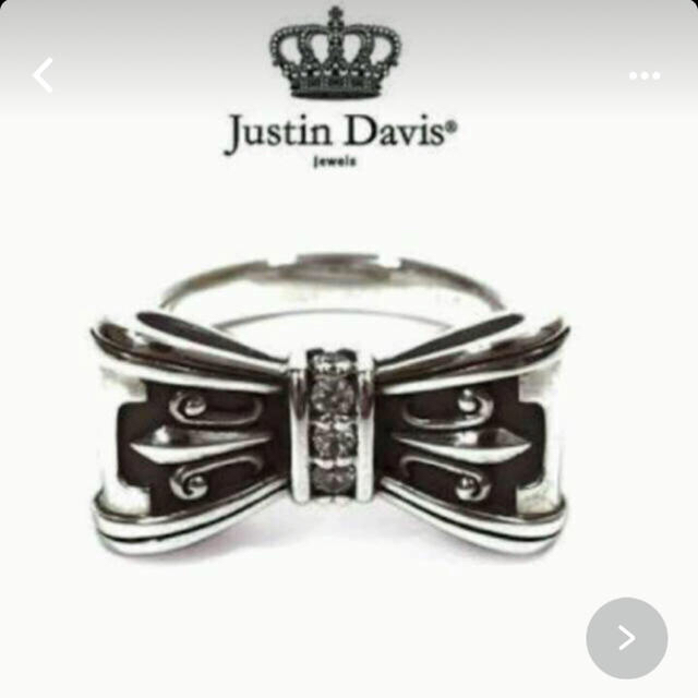 低価国産 Justin ジャスティンデイビスリボンリングの通販 by ✩｜ジャスティンデイビスならラクマ Davis - 安い品質保証