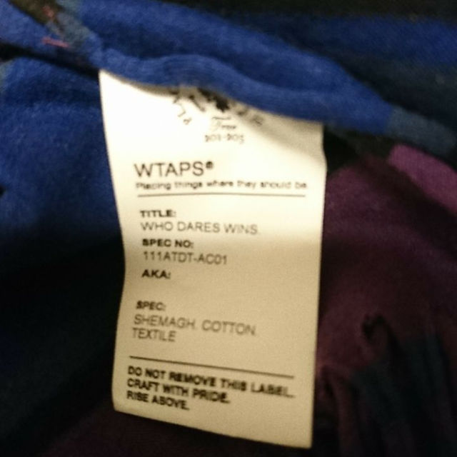 W)taps(ダブルタップス)の11SS wtaps SHEMAGH メンズのファッション小物(その他)の商品写真