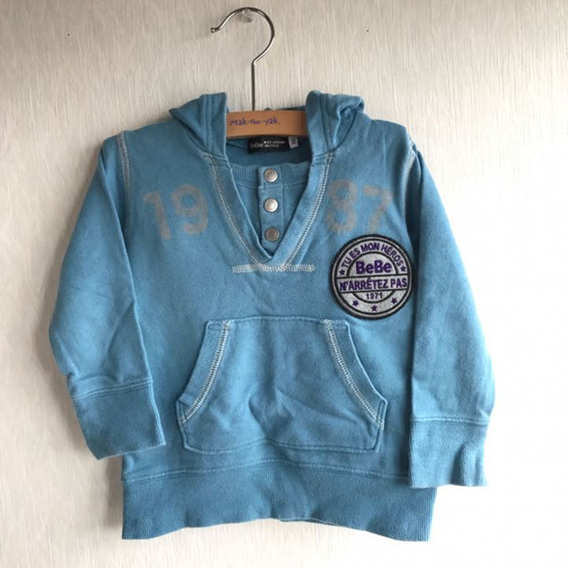 BeBe(ベベ)のBeBe ☆長袖Tシャツ 80cm キッズ/ベビー/マタニティのベビー服(~85cm)(その他)の商品写真