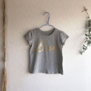 ベビーギャップ(babyGAP)のSALE!【90〜100】新品♡PLACE♡キラキラグレーＴシャツ(その他)