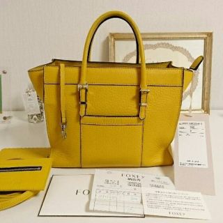 フォクシー(FOXEY)のaki様専用☆FOXEY  Bag”DAISY LIN”  レモンC(ハンドバッグ)