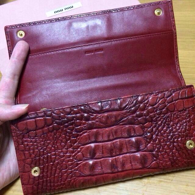 miumiu - miu miu 長財布の通販 by ※最終値下げ|ミュウミュウならラクマ 超激安低価