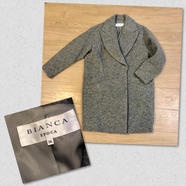 EPOCA(エポカ)のビッグシルエットチェスターコート レディースのジャケット/アウター(チェスターコート)の商品写真