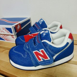 ニューバランス(New Balance)のブルーデニム　14.0cm　ニューバランス(スニーカー)